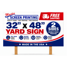 Yard Signs 32x48 - 2 side